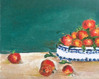 Apples in a Dish
