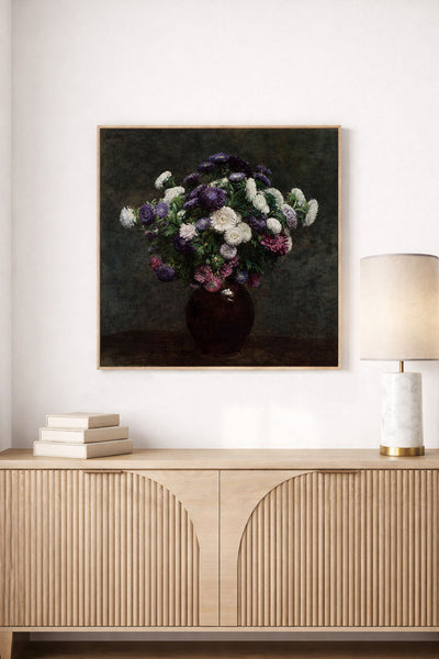 Asters in a Vase