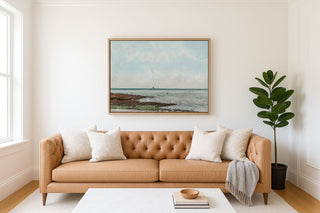 AT LOW TIDE - Museum Quality Art