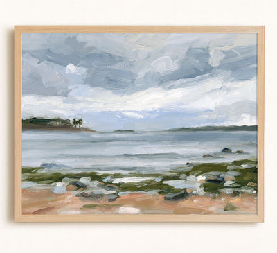 AT THE COAST - Museum Quality Art