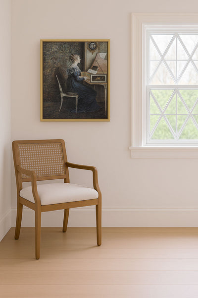 AT THE PIANO - Museum Quality Art