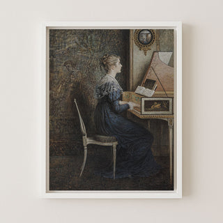 AT THE PIANO - Museum Quality Art