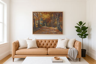 AUTUMN ALLEY - Museum Quality Art