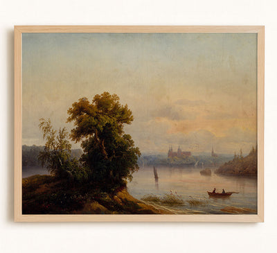 AUTUMN CASTLE - Museum Quality Art