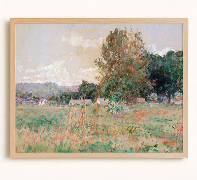 AUTUMN CORNFIELD - Museum Quality Art