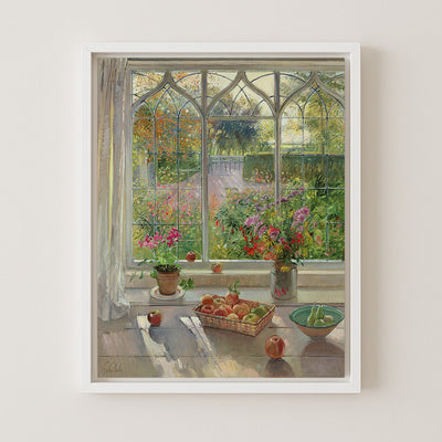 Autumn Fruit and Flowers