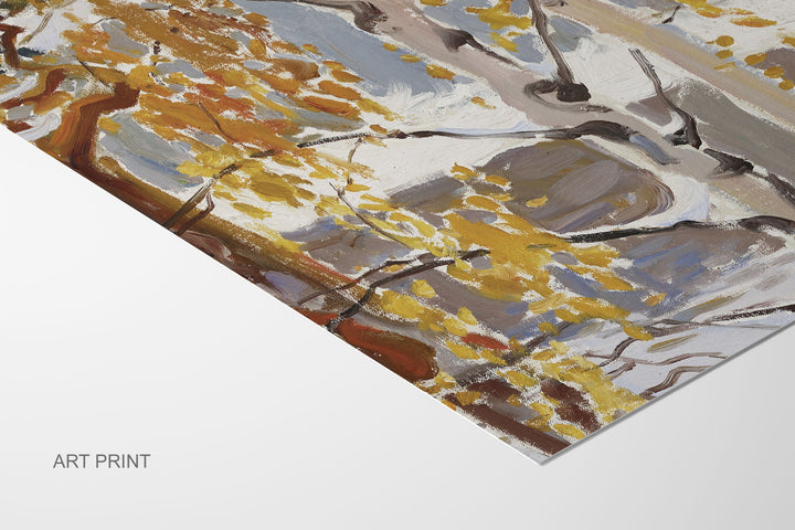 Autumn into Winter Art Print – Museum Quality Art