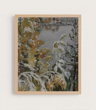 Autumn Landscape, First Snow
