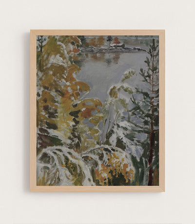 Autumn Landscape, First Snow