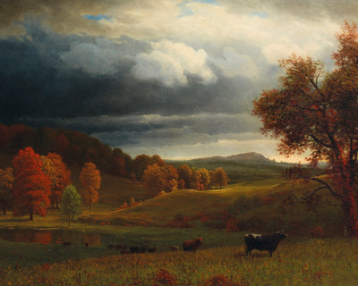 AUTUMN LANDSCAPE, THE CATSKILLS