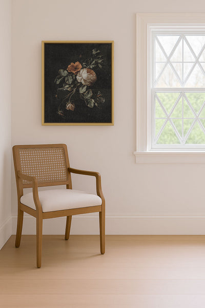 AUTUMN ROSES - Museum Quality Art