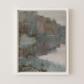 AUTUMN SHORE - Museum Quality Art