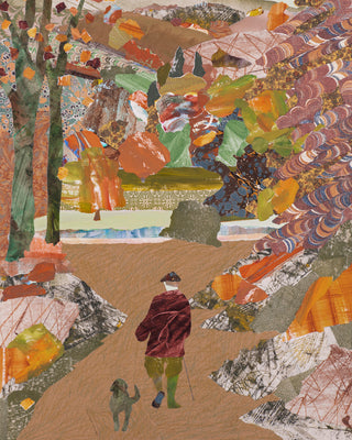 AUTUMN WALK - Museum Quality Art