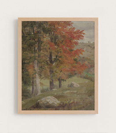 AUTUMN WOODS - Museum Quality Art