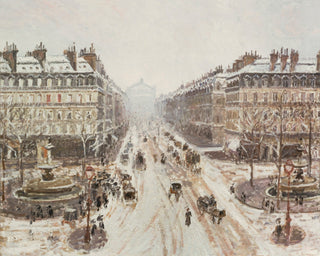 Avenue de L'Opera, Effect of Snow