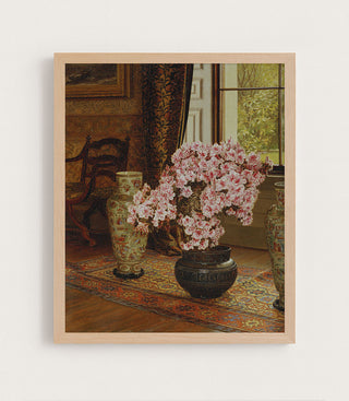 Azalea in a Japanese Bowl