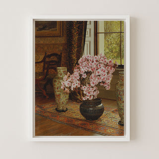 Azalea in a Japanese Bowl