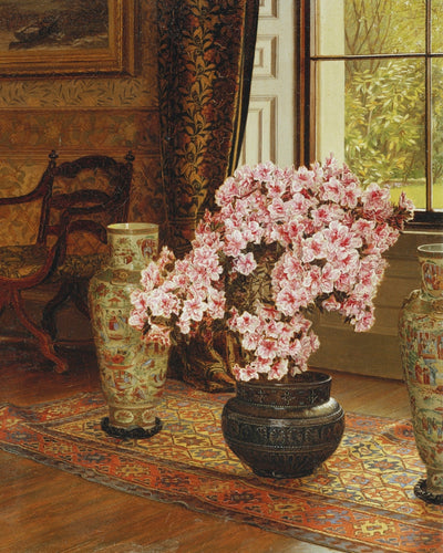 AZALEA IN A JAPANESE BOWL