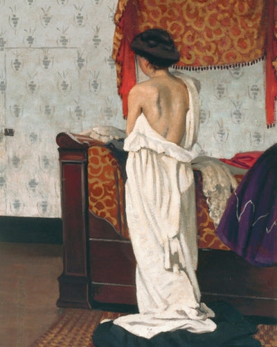 Back of a Nude in an Interior
