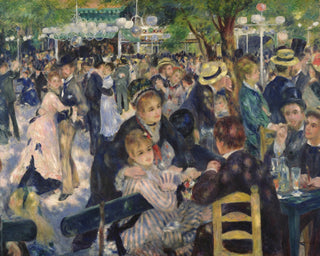 BALL AT THE MOULIN DE LA GALLETTE, PARIS - Museum Quality Art