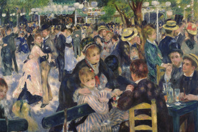 BALL AT THE MOULIN DE LA GALLETTE, PARIS - Museum Quality Art