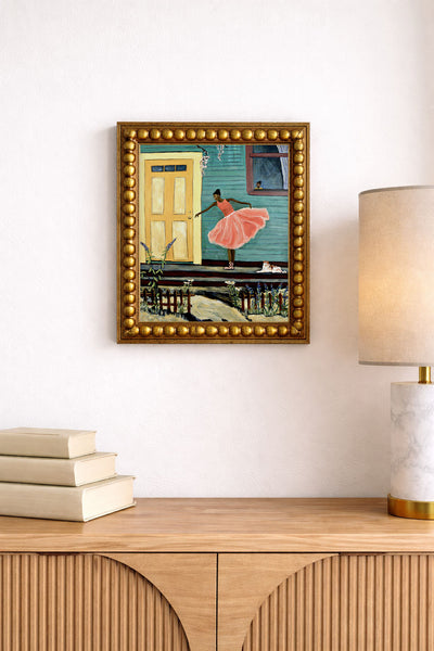 Ballerina on the Porch