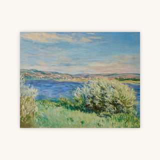 BANKS OF THE SEINE NEAR VETHEUIL — Primary Image