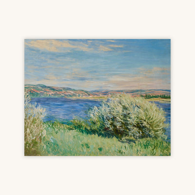 BANKS OF THE SEINE NEAR VETHEUIL — Primary Image