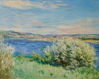 BANKS OF THE SEINE NEAR VETHEUIL