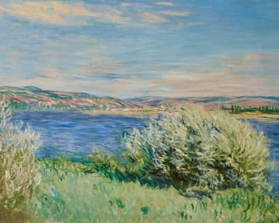 BANKS OF THE SEINE NEAR VETHEUIL