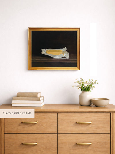BAR OF LIGHTLY SALTED GOLD - Museum Quality Art