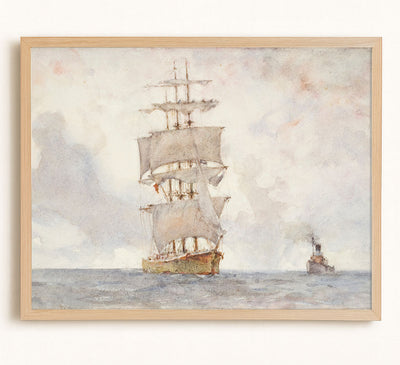 Barque and Tug