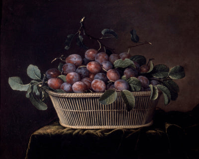 BASKET OF PLUMS