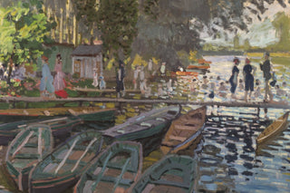 BATHERS AT LA GRENOUILLERE