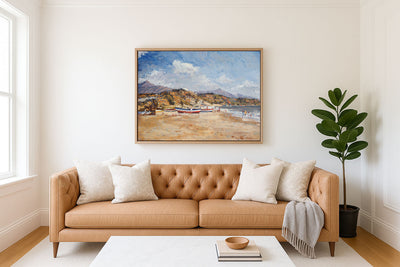 Beach and Mountains, Nerja