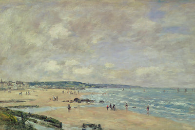 BEACH AT TROUVILLE