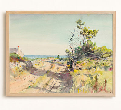 BEACH COTTAGE - Museum Quality Art