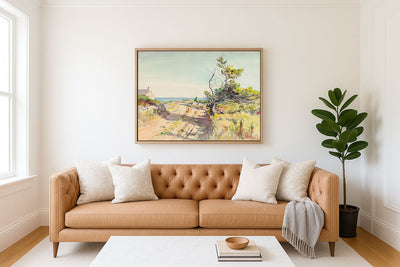 BEACH COTTAGE - Museum Quality Art