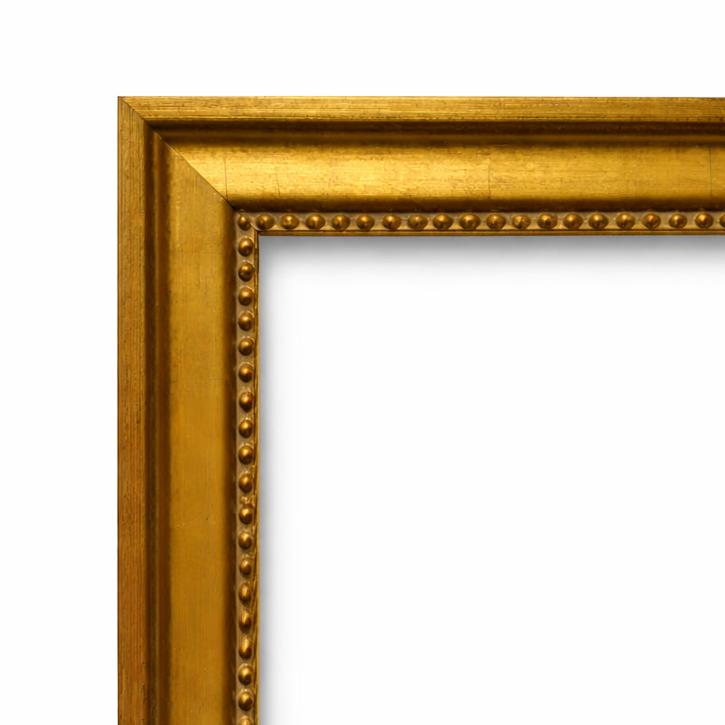 Beaded Gold Frame