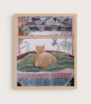 QUEEN'S WINTER VIEW - Museum Quality Art