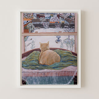 QUEEN'S WINTER VIEW - Museum Quality Art
