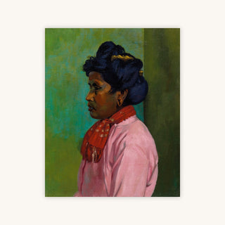 BLACK WOMAN WITH PINK BLOUSE — Primary Image