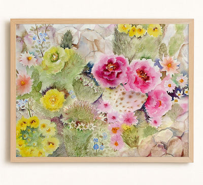 Blooming Cacti