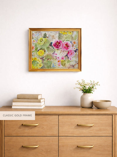 Blooming Cacti