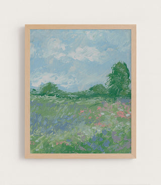 BLOOMING FIELD - Museum Quality Art