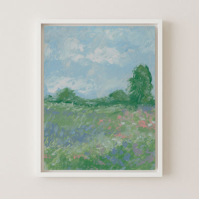 BLOOMING FIELD - Museum Quality Art