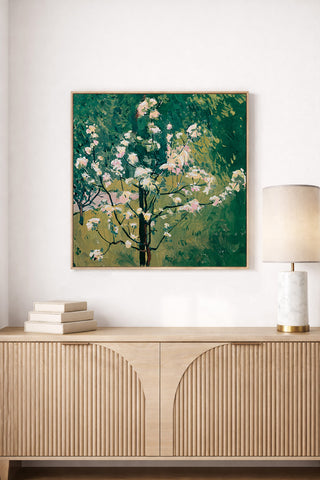 Blooming Tree in the Garden