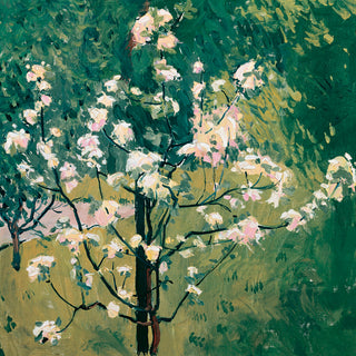 BLOOMING TREE IN THE GARDEN - Museum Quality Art