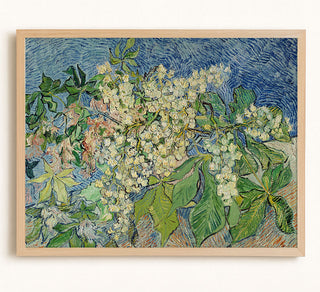 Blossoming Chestnut Branches