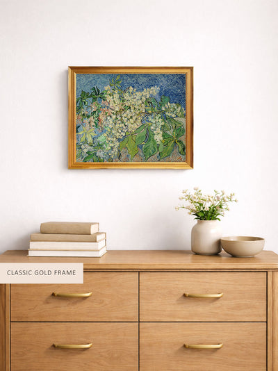 Blossoming Chestnut Branches